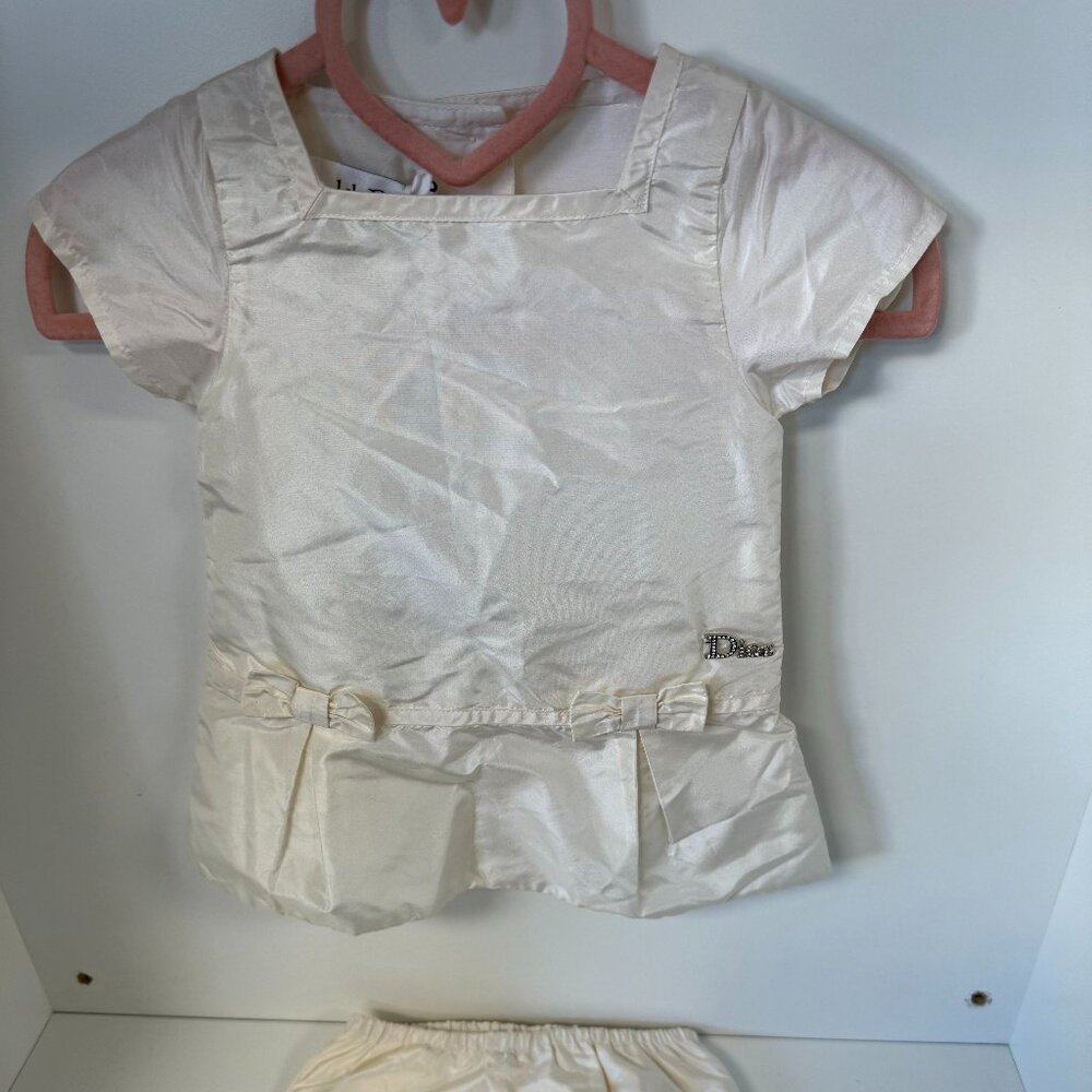 VINTAGE Baby Dior Silk Dress